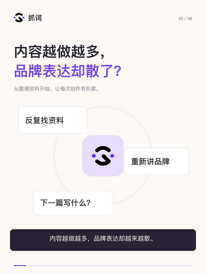 抓词品牌产品短片封面